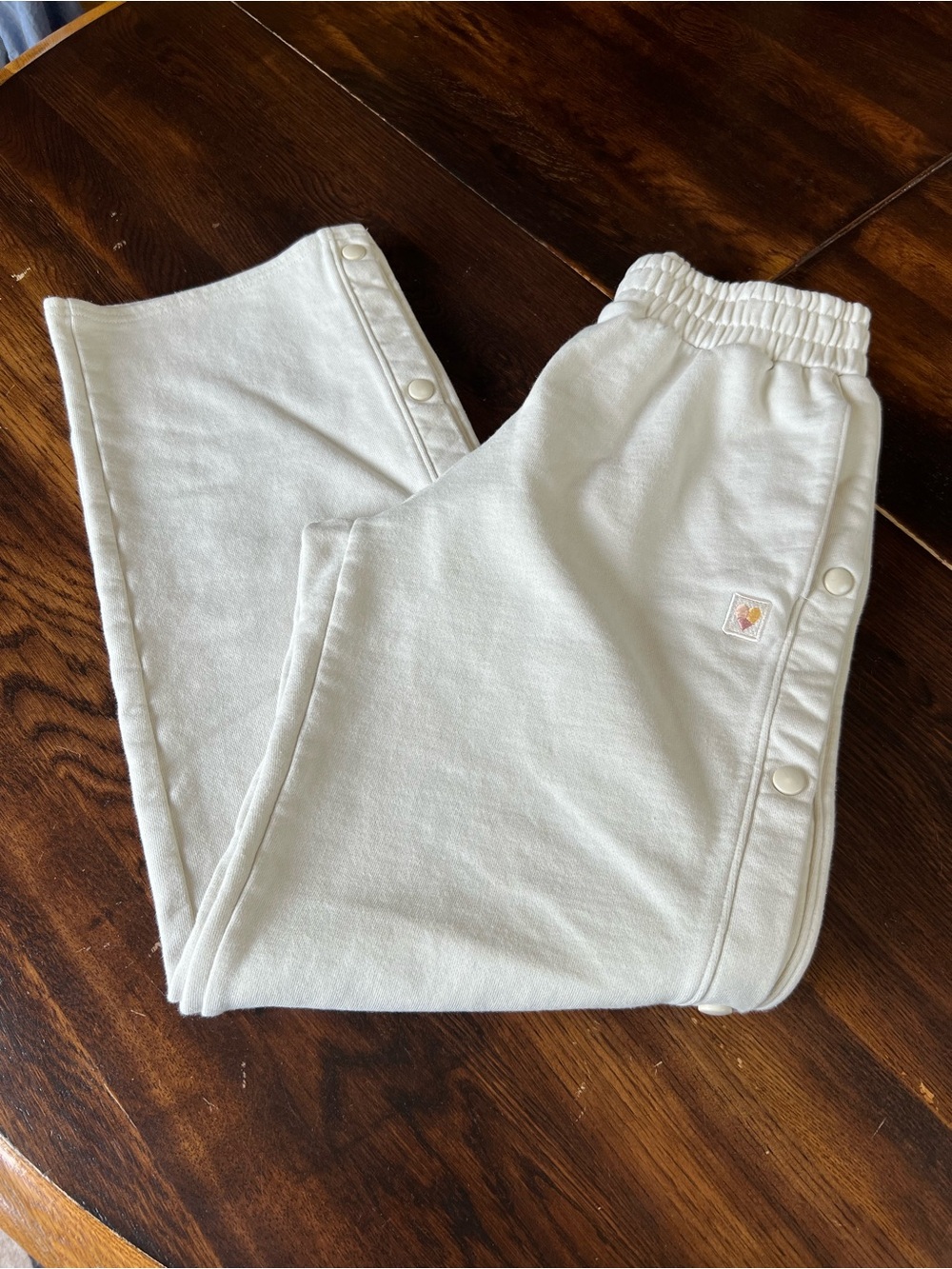 MUMM X JUWEI JW Wear It For You Collection Sweatpants Women’s L Off White Snaps